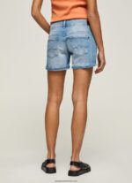 pantaloni scurți din denim cu ajustare normală femei Pepe Jeans denim 6Z0R46514 - imagine 5