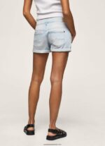 pantaloni scurți din denim cu ajustare normală femei Pepe Jeans denim 6Z0R46521 - imagine 4