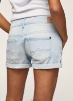 pantaloni scurți din denim cu ajustare normală femei Pepe Jeans denim 6Z0R46521 - imagine 5