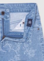 pantaloni scurți din denim cu imprimeu floral fată Pepe Jeans denim 6Z0R461490 - imagine 3