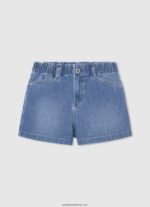 pantaloni scurți din denim culotte fit fată Pepe Jeans denim 6Z0R461509