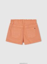 pantaloni scurți din denim culotte fit fată Pepe Jeans piersică 6Z0R461510 - imagine 2