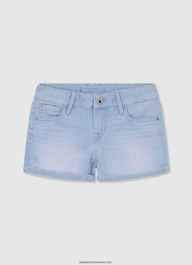 pantaloni scurți din denim patty regular fit fată Pepe Jeans denim 6Z0R461504 - imagine 4