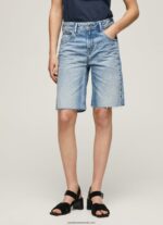 pantaloni scurți din denim relaxed fit femei Pepe Jeans denim 6Z0R46486 - imagine 2