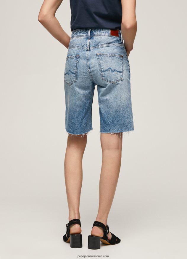 pantaloni scurți din denim relaxed fit femei Pepe Jeans denim 6Z0R46486 - imagine 4