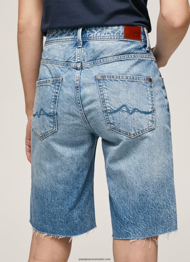 pantaloni scurți din denim relaxed fit femei Pepe Jeans denim 6Z0R46486 - imagine 5