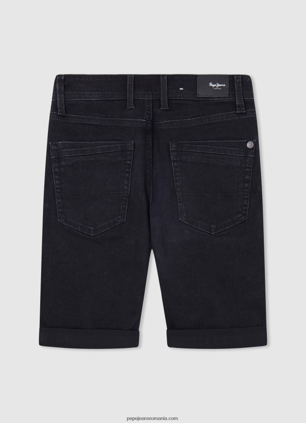 pantaloni scurți din denim slim fit băiat Pepe Jeans denim 6Z0R461682 - imagine 2