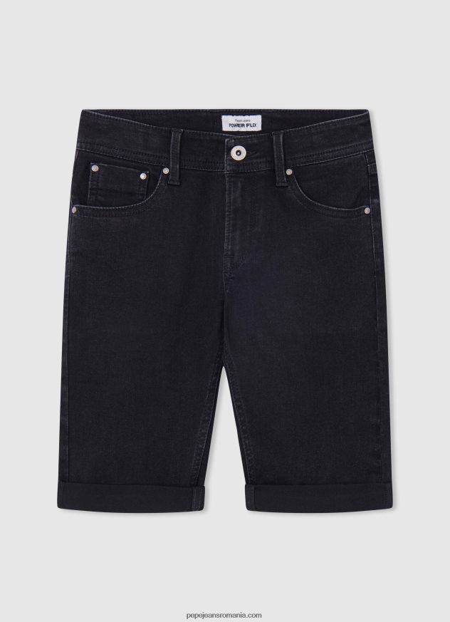 pantaloni scurți din denim slim fit băiat Pepe Jeans denim 6Z0R461683 - imagine 4