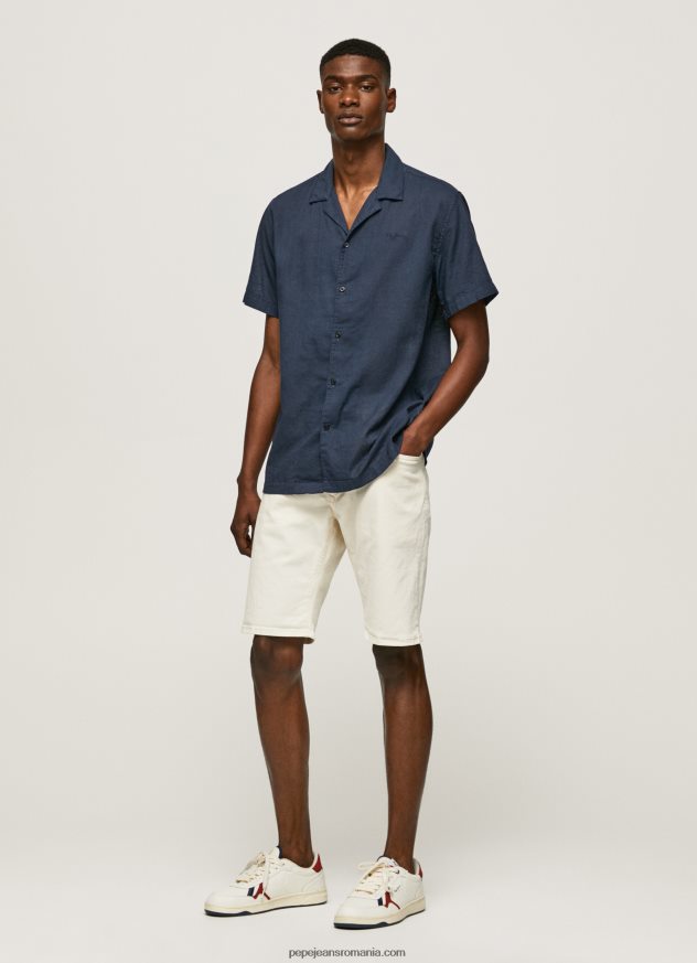 pantaloni scurți din denim stanley tapered fit bărbați Pepe Jeans denim 6Z0R46822 - imagine 1