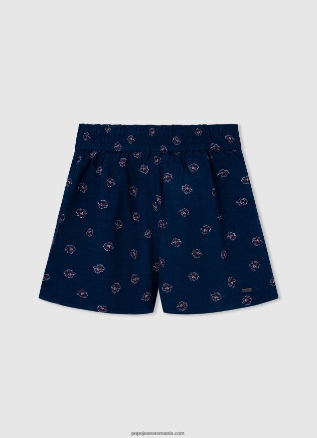 pantaloni scurți jules cu imprimeu floral fată Pepe Jeans multi 6Z0R461489 - imagine 1