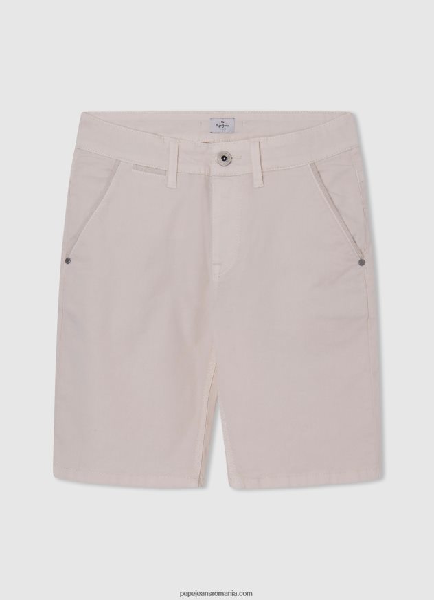 pantaloni scurți sport bloc de culoare băiat Pepe Jeans portocala de dovleac 6Z0R461698 - imagine 3