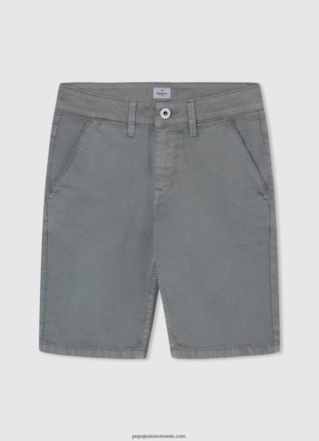 pantaloni scurți sport bloc de culoare băiat Pepe Jeans portocala de dovleac 6Z0R461698 - imagine 4