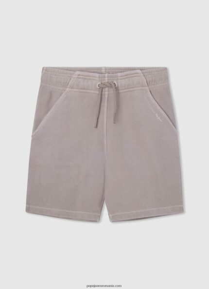 pantaloni scurți sport cu imprimeu cu logo băiat Pepe Jeans malţ 6Z0R461689