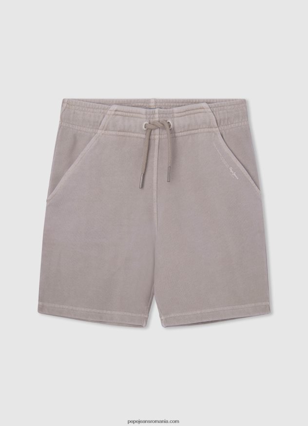 pantaloni scurți sport cu imprimeu cu logo băiat Pepe Jeans malţ 6Z0R461689 - imagine 1