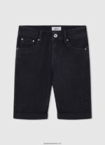 pantaloni scurți sport cu imprimeu cu logo băiat Pepe Jeans strălucire 6Z0R461686 - imagine 5