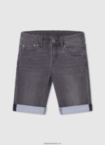 pantaloni scurți sport cu imprimeu cu logo băiat Pepe Jeans turnare 6Z0R461688 - imagine 5