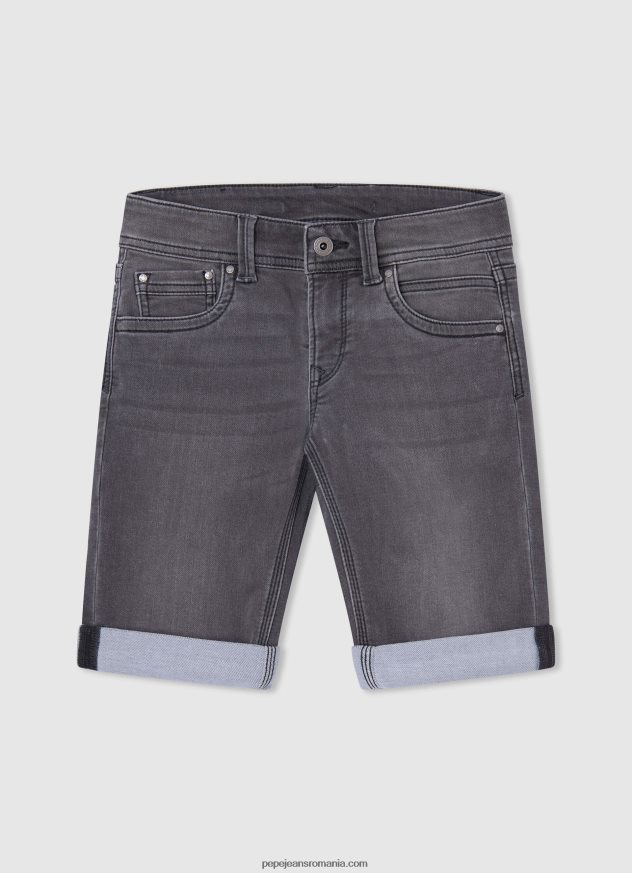 pantaloni scurți sport cu imprimeu cu logo băiat Pepe Jeans turnare 6Z0R461688 - imagine 5