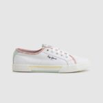 pantofi sport brady bandan femei Pepe Jeans alb 6Z0R46632