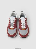 pantofi sport combinați dave urban bărbați Pepe Jeans dalia roșie 6Z0R461226 - imagine 2
