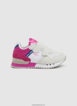 pantofi sport combinați de bază london fată Pepe Jeans alb 6Z0R461327