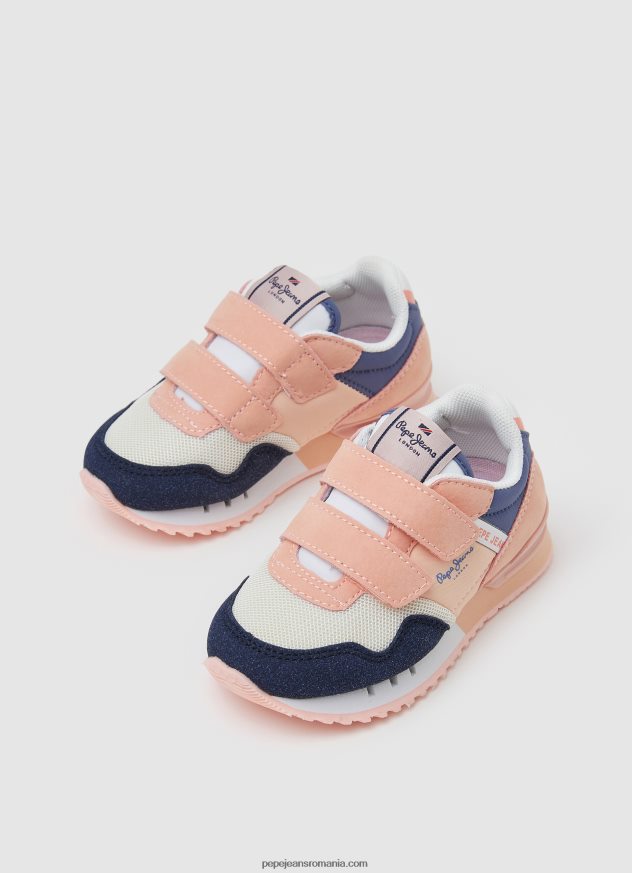 pantofi sport combinați de bază london fată Pepe Jeans marina 6Z0R461321 - imagine 3