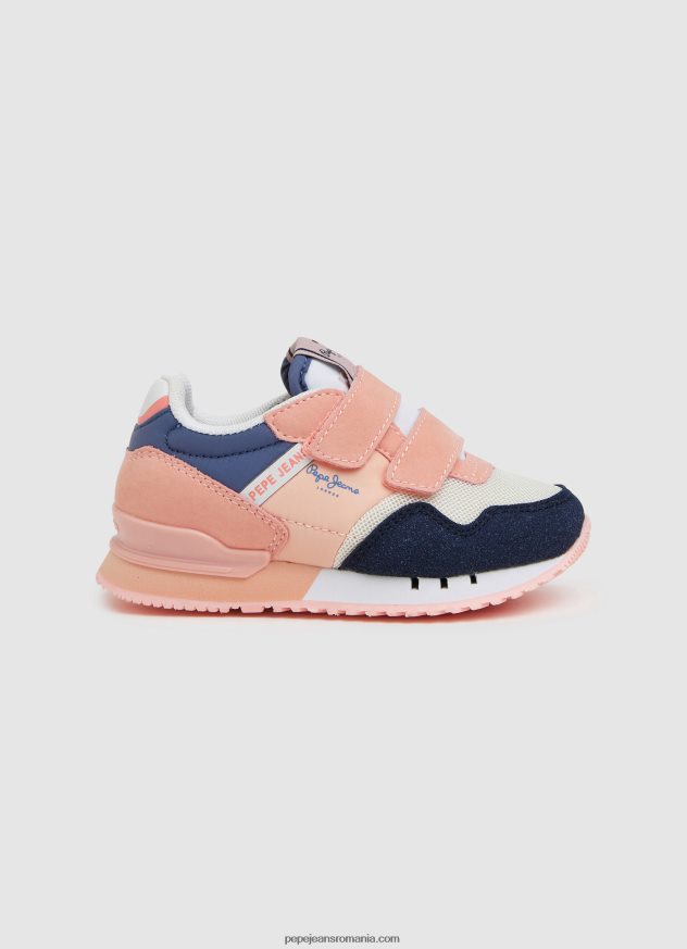 pantofi sport combinați de bază london fată Pepe Jeans marina 6Z0R461321 - imagine 1
