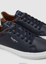pantofi sport combinați Kenton Court bărbați Pepe Jeans marina 6Z0R461243 - imagine 5