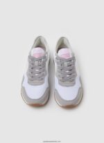 pantofi sport combinați london troy femei Pepe Jeans alb 6Z0R46590 - imagine 2