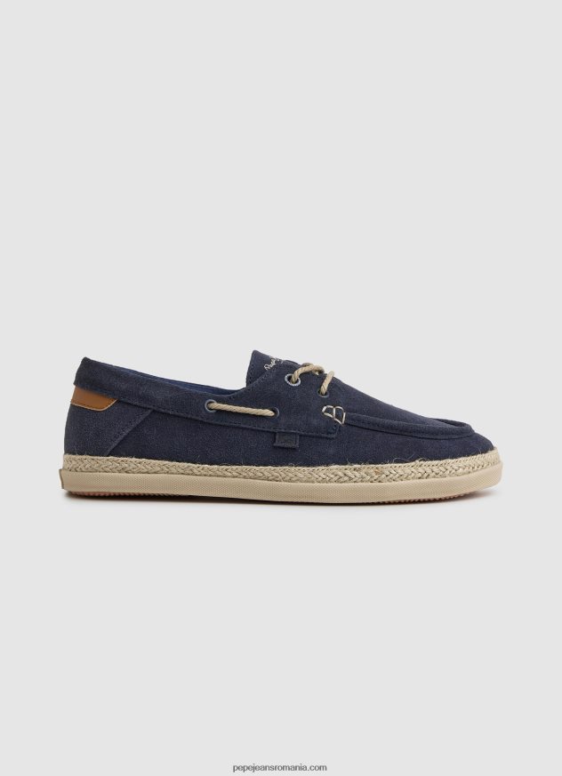 pantofi sport cu barca din piele intoarsa bărbați Pepe Jeans ocean 6Z0R461193 - imagine 1