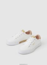 pantofi sport de bază Kenton Flag fată Pepe Jeans alb 6Z0R461330 - imagine 3