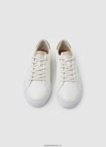pantofi sport Kenton max clasici femei Pepe Jeans alb 6Z0R46583 - imagine 3