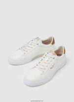 pantofi sport Kenton max clasici femei Pepe Jeans alb 6Z0R46583 - imagine 4