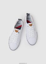 pantofi sport Kenton Smart Basic bărbați Pepe Jeans alb 6Z0R461244 - imagine 2