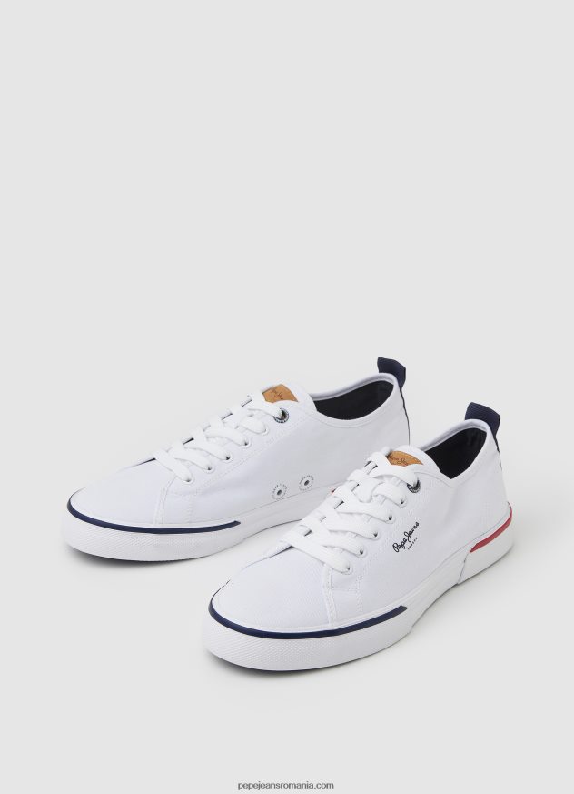 pantofi sport Kenton Smart Basic bărbați Pepe Jeans alb 6Z0R461244 - imagine 3