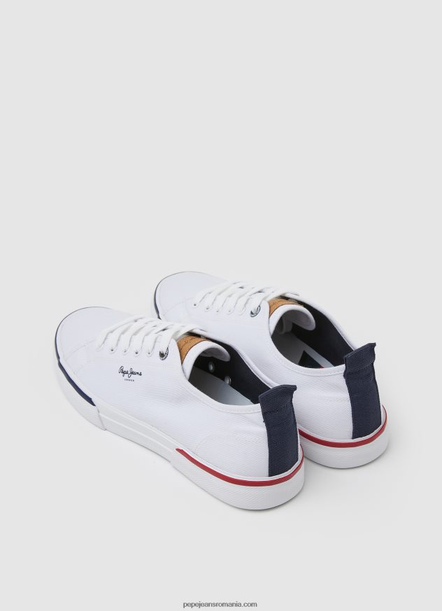 pantofi sport Kenton Smart Basic bărbați Pepe Jeans alb 6Z0R461244 - imagine 4