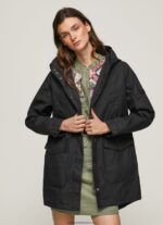 parka cu jacheta interioara femei Pepe Jeans negru 6Z0R46139 - imagine 2