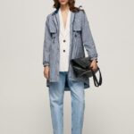 parka ușoară cu logo peste tot femei Pepe Jeans multi 6Z0R46137