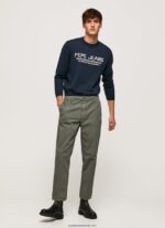 pluton tricou cu guler rotunjit bărbați Pepe Jeans dulwich 6Z0R46850 - imagine 2