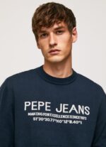pluton tricou cu guler rotunjit bărbați Pepe Jeans dulwich 6Z0R46850 - imagine 4