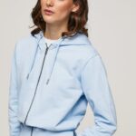pulover cu gluga si fermoar femei Pepe Jeans dafin 6Z0R46270