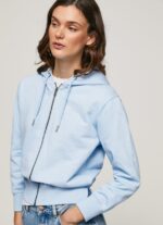 pulover cu gluga si fermoar femei Pepe Jeans dafin 6Z0R46270