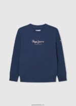 pulover cu logo imprimat băiat Pepe Jeans jarman 6Z0R461592