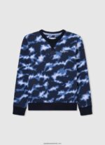 pulover cu logo imprimat băiat Pepe Jeans jarman 6Z0R461592 - imagine 4