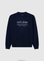 pulover cu logo imprimat băiat Pepe Jeans jarman 6Z0R461592 - imagine 5