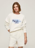 pulover de bumbac decupat femei Pepe Jeans mousse 6Z0R46287