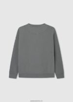 pulover din bumbac colorat băiat Pepe Jeans turnare 6Z0R461603 - imagine 2