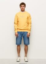 pulover din bumbac cu logo imprimat bărbați Pepe Jeans strălucire 6Z0R46888 - imagine 2