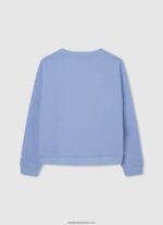 pulover din bumbac imprimat cu logo fată Pepe Jeans dafin 6Z0R461413 - imagine 2
