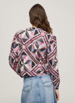 pulover din bumbac mozaic femei Pepe Jeans multi 6Z0R46277 - imagine 3