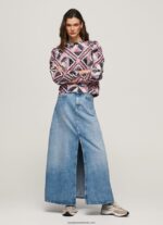 pulover din bumbac mozaic femei Pepe Jeans multi 6Z0R46277 - imagine 4